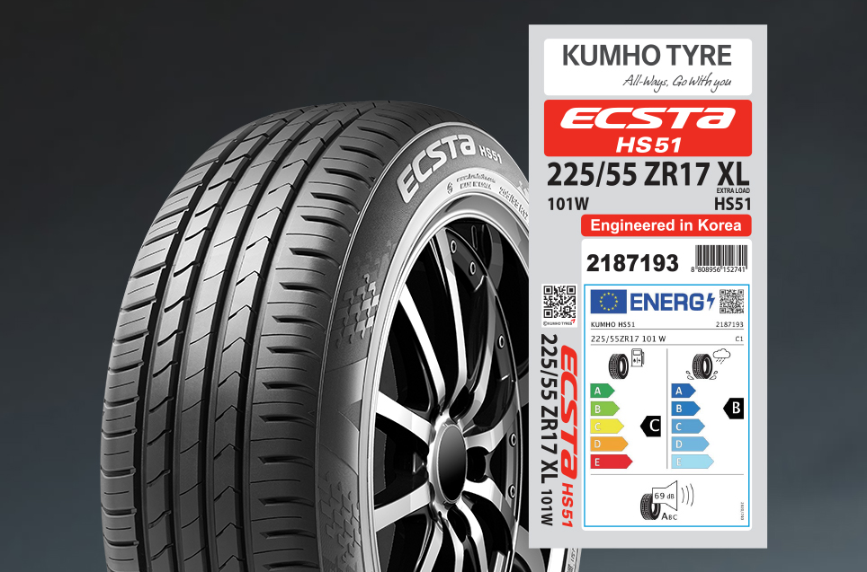 regen zeker Mammoet Home - Kumho Tyre - Tyre Label EU